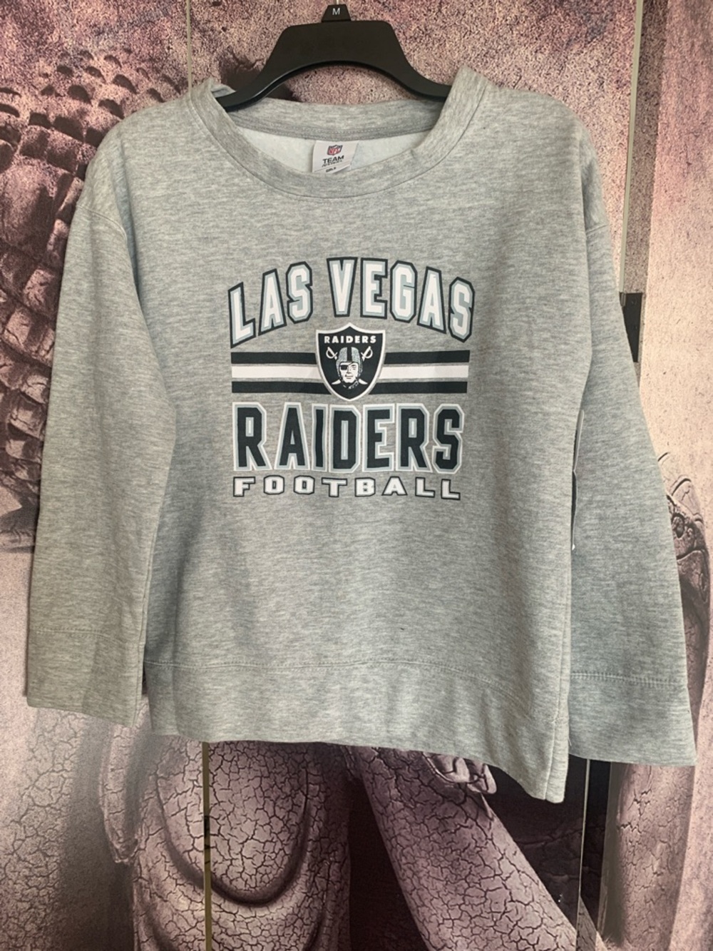 Las Vegas Raiders Girls Crewneck Sweatshirt